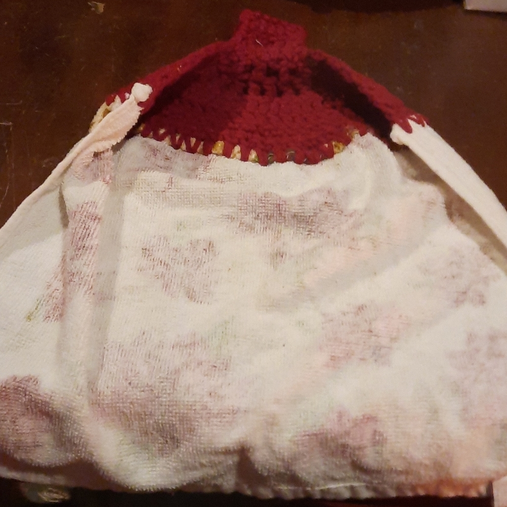 HANDMADE CHRISTMAS  HANGING TOWEL - Picture 3 of 3